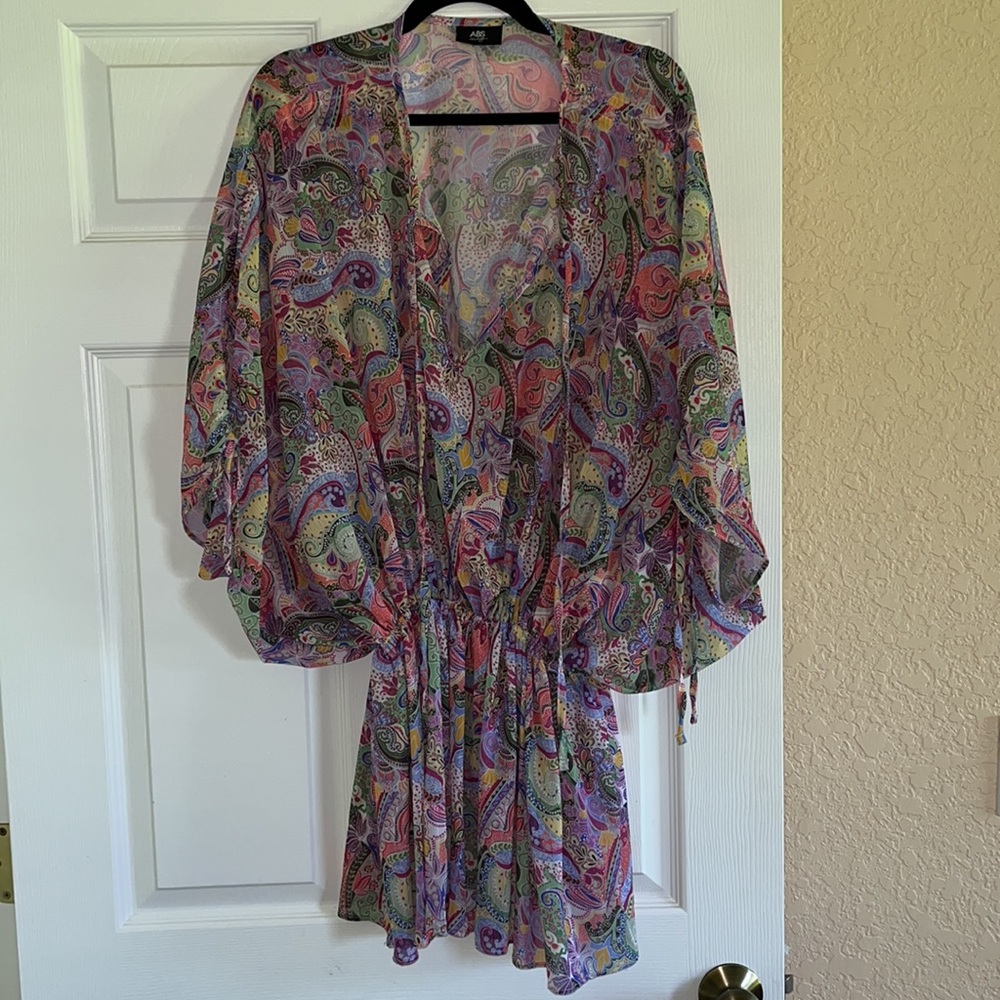 5 for $25 on select items. 
Beautiful Colorful Paisley Swim Cover Up